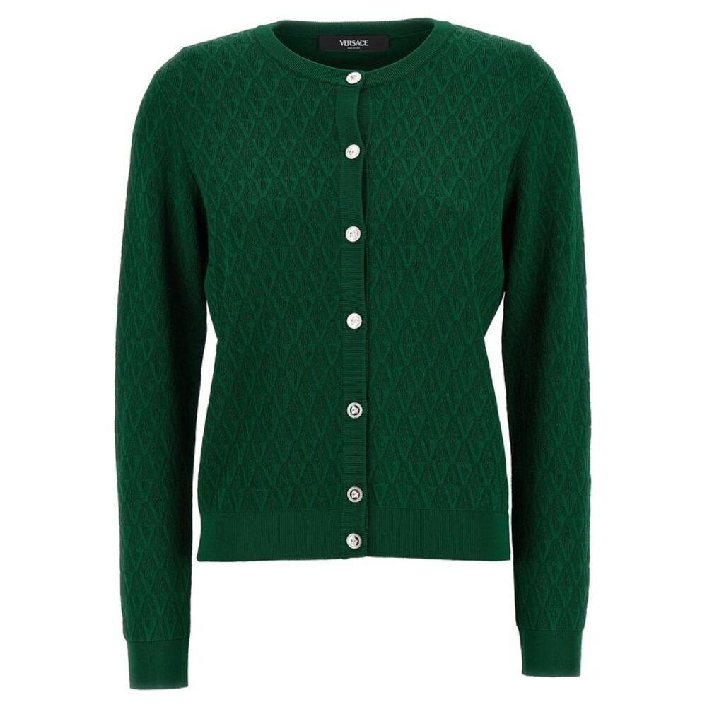 Versace Bicolor Viscose Women's Cardigan